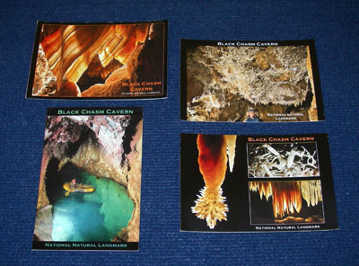 Black Chasm Postcards